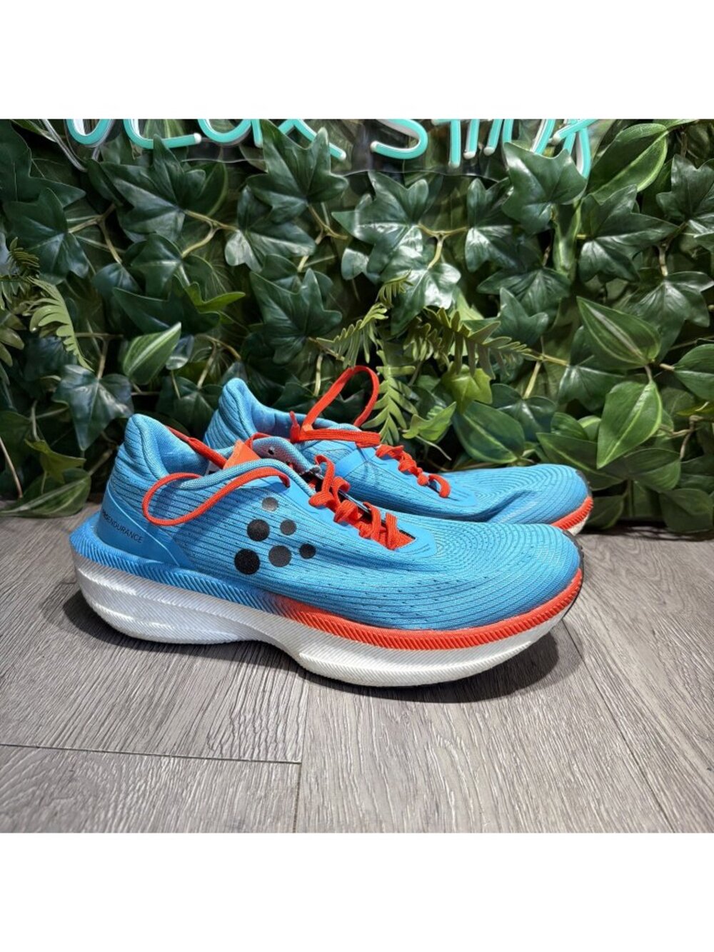Craft Sports Pro Endurance Mens Athletic Running Shoes Size 8.5 Blue Orange